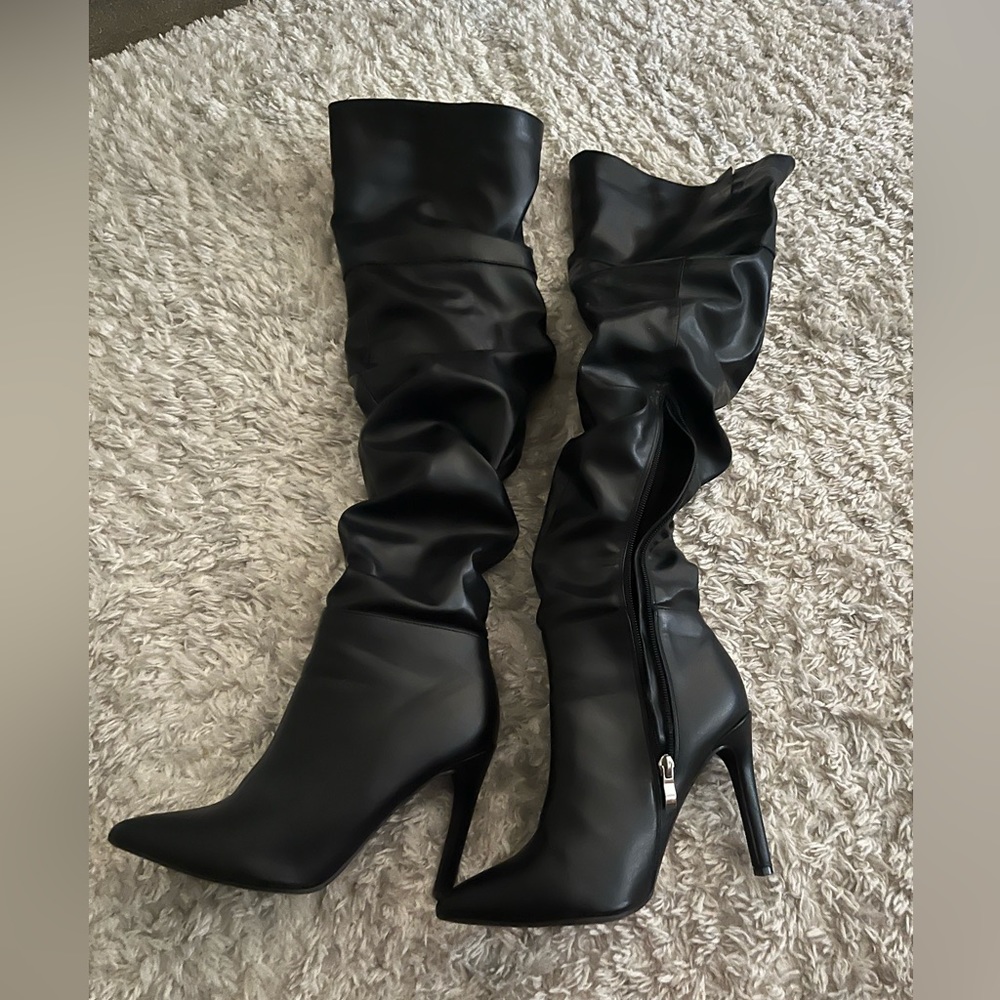 Fashion Nova Knee High Boots
